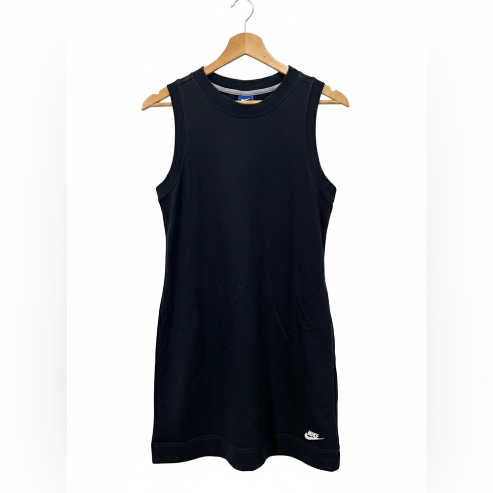 Nike Black Tank Dress Women’s Size S Sleeveless Pocket Mini Dress